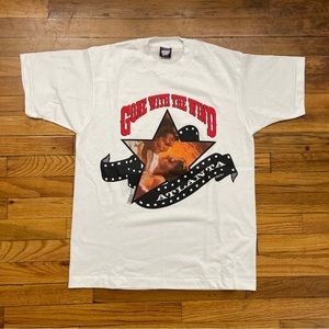 VTG 1989 Gone With The Wind 50th Anniversary Single Stitch Graphic T Shirt Used